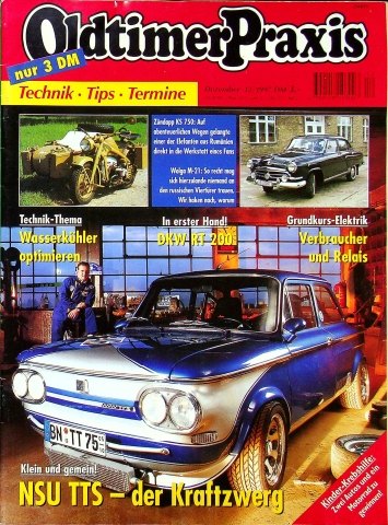 Deckblatt Oldtimer Praxis (12/1997)